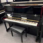 Samick WSU121SD Upright Piano in Polished Ebony: Serial No: KJKG00094 | Second Hand