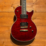 Epiphone Les Paul Custom Plus Prophecy GX ; Red Quilted Maple: Serial No: UC07090986 | Second Hand