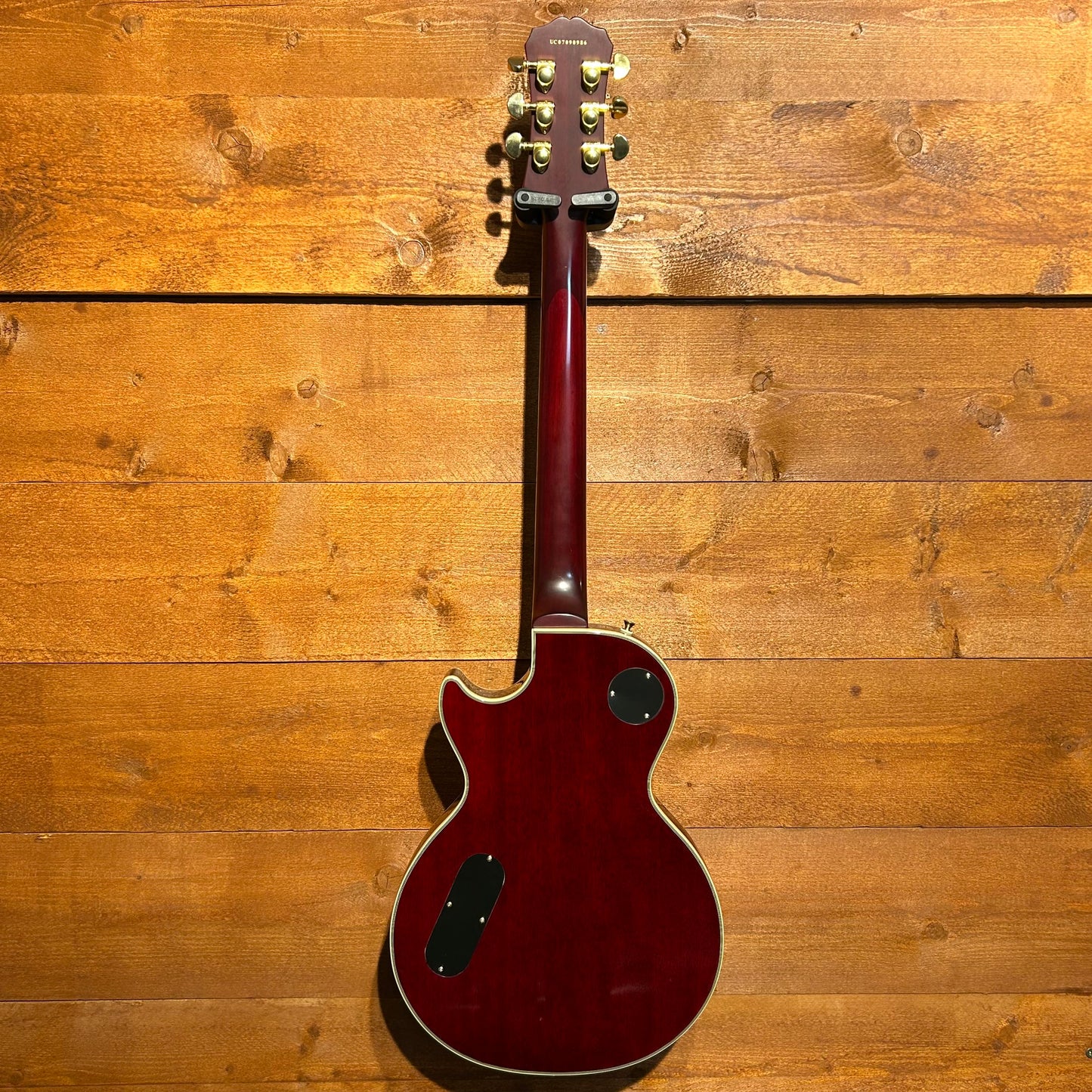 Epiphone Les Paul Custom Plus Prophecy GX ; Red Quilted Maple: Serial No: UC07090986 | Second Hand