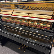 Kawai KU1 Upright Piano in Polished Ebony: Serial No: 370069 | Second Hand
