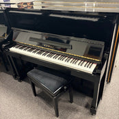Kawai KU1 Upright Piano in Polished Ebony: Serial No: 370069 | Second Hand