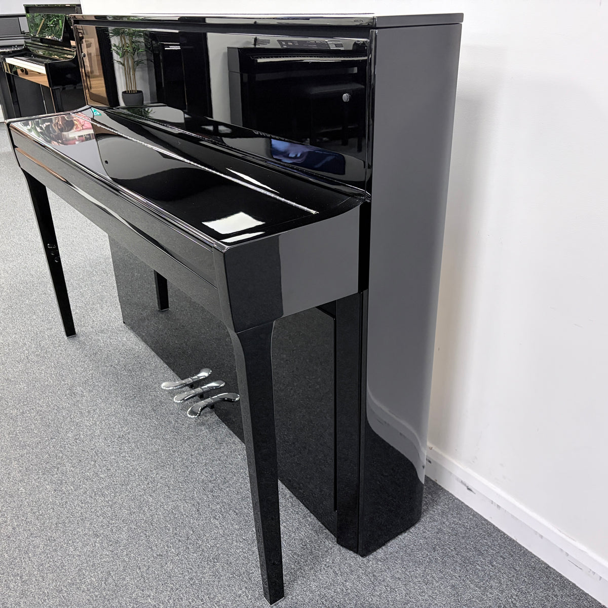 Kawai NV5s Hybrid Digital Piano in Polished Ebony With Matching Stool: Serial No: G834465 | Second Hand