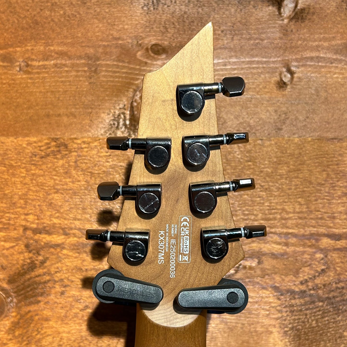 Cort KX307MS Multi Scale 7 String; Open Pore Black: Serial No: IE250200036 | Second Hand