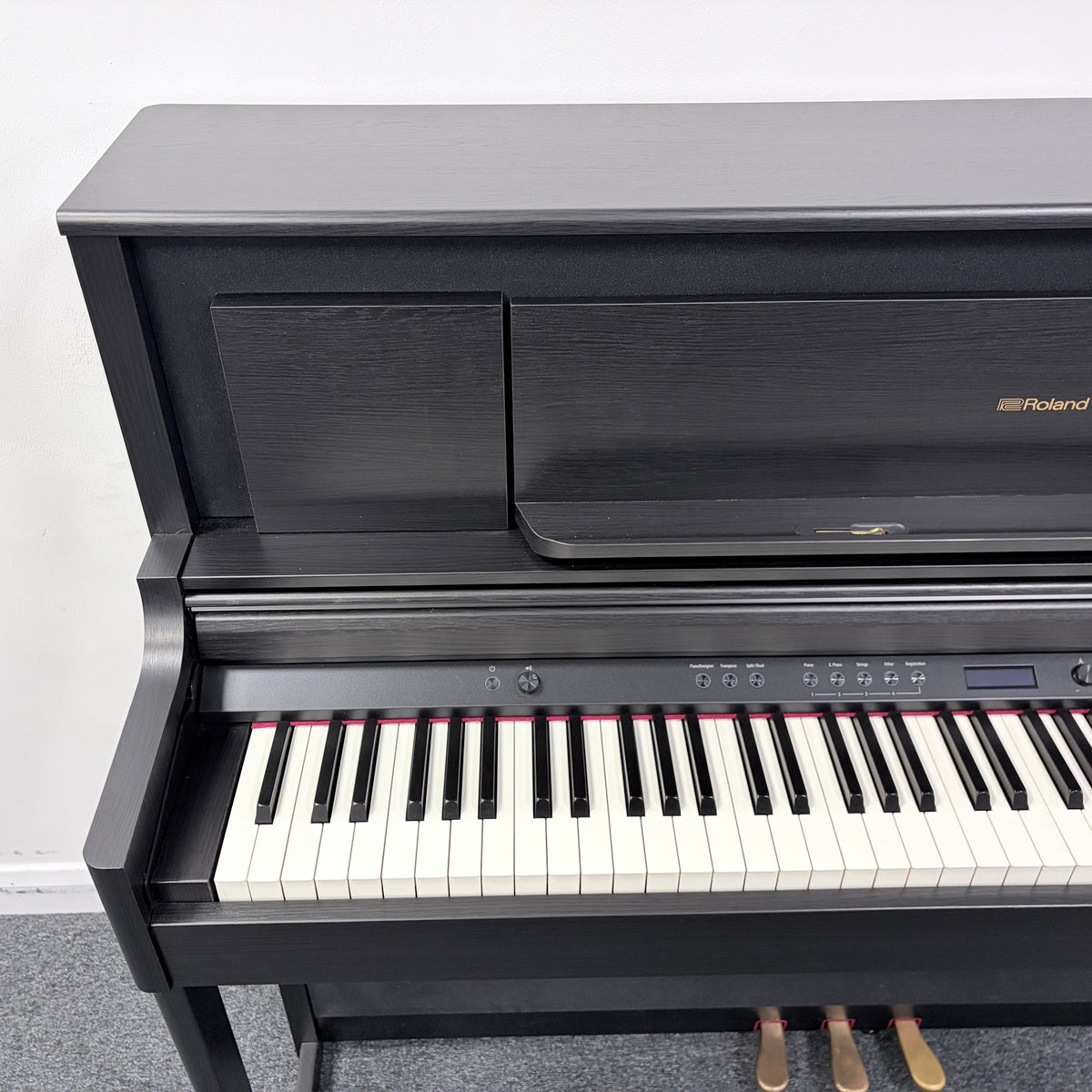 Roland LX706 Digital Piano, Charcoal Black; Serial No:  Z1M1687 | Second Hand