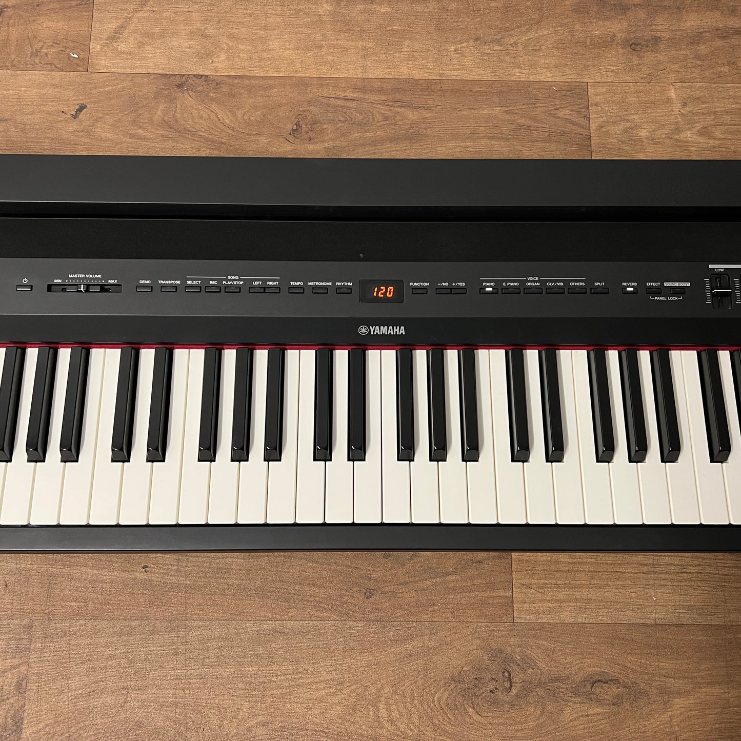 Yamaha P255 Black Portable Piano: Serial No: EAWI01103 | Second Hand