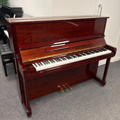 Samick JS121 Upright Piano in Polished Mahogany: Serial No: JJK00036 | Second Hand