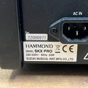 Hammond SKX Pro 61-Key Dual Manual Keyboard; Serial No: 22080971 | Second Hand