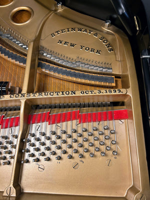 Reconditioned Steinway & Sons Model O Grand Piano; Serial no 163232