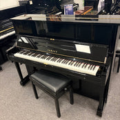 Yamaha U1 Upright Piano in Polished Ebony: Serial No: 5897250 | Second Hand