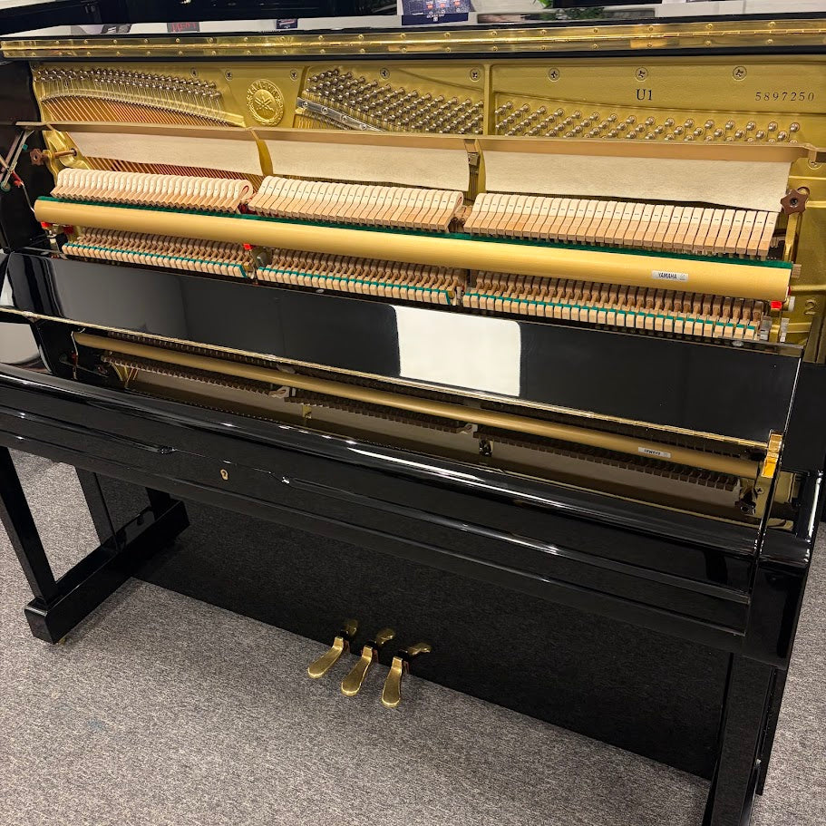 Yamaha U1 Upright Piano in Polished Ebony: Serial No: 5897250 | Second Hand