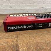 Nord Electro 6D SW61 Stage Keyboard; Serial No: EO13437 | Second Hand