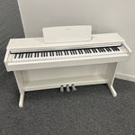 Yamaha YDP145 White Digital Piano; Serial No: BCBZ01001; Ex Display Model; 3 Year Warranty