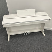 Yamaha YDP145 White Digital Piano; Serial No: BCBZ01001; Ex Display Model; 3 Year Warranty