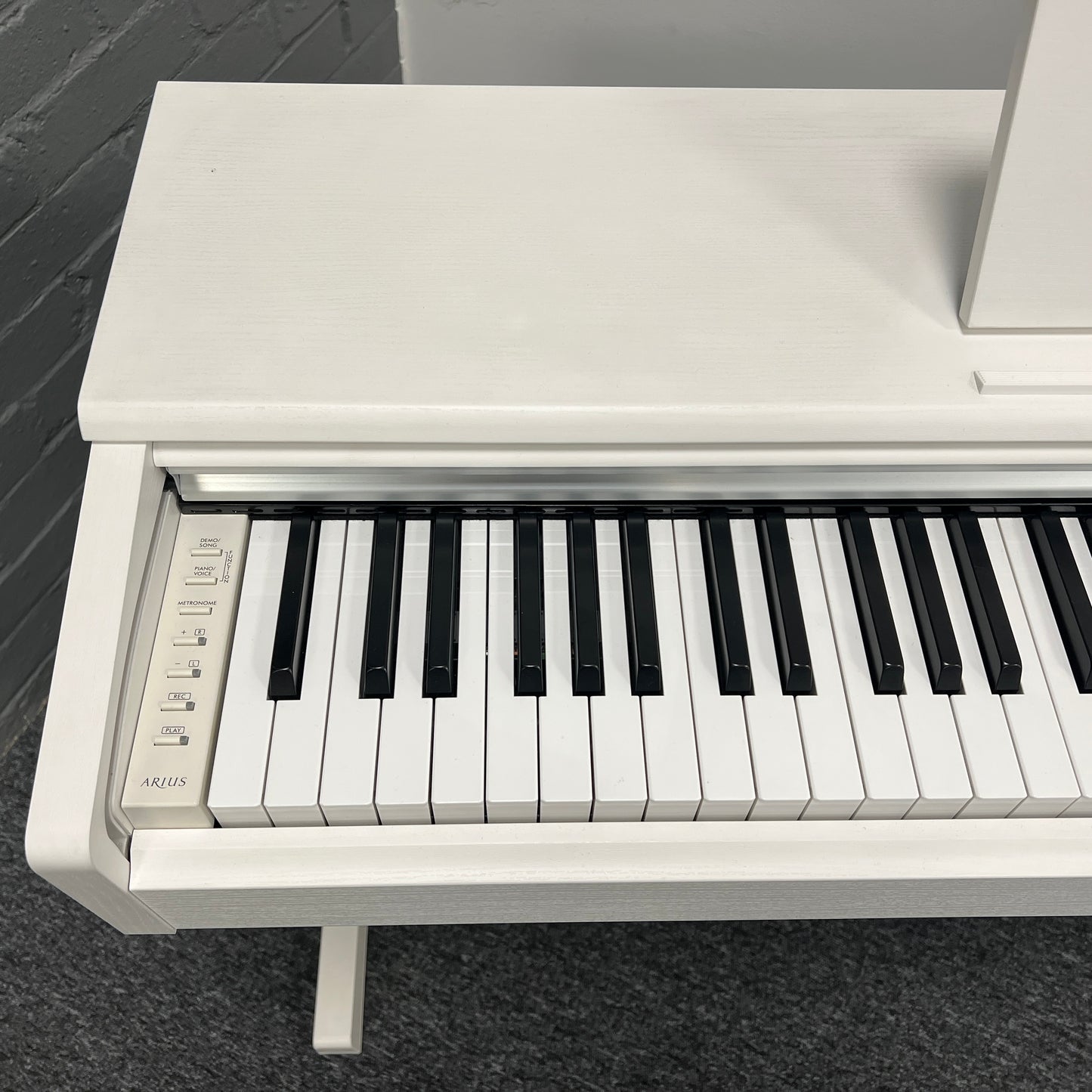 Yamaha YDP145 White Digital Piano; Serial No: BCBZ01001; Ex Display Model; 3 Year Warranty