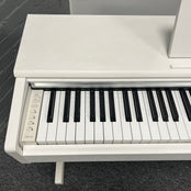 Yamaha YDP145 White Digital Piano; Serial No: BCBZ01001; Ex Display Model; 3 Year Warranty