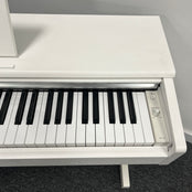 Yamaha YDP145 White Digital Piano; Serial No: BCBZ01001; Ex Display Model; 3 Year Warranty