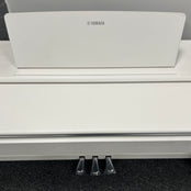 Yamaha YDP145 White Digital Piano; Serial No: BCBZ01001; Ex Display Model; 3 Year Warranty