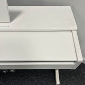 Yamaha YDP145 White Digital Piano; Serial No: BCBZ01001; Ex Display Model; 3 Year Warranty