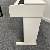 Yamaha YDP145 White Digital Piano; Serial No: BCBZ01001; Ex Display Model; 3 Year Warranty