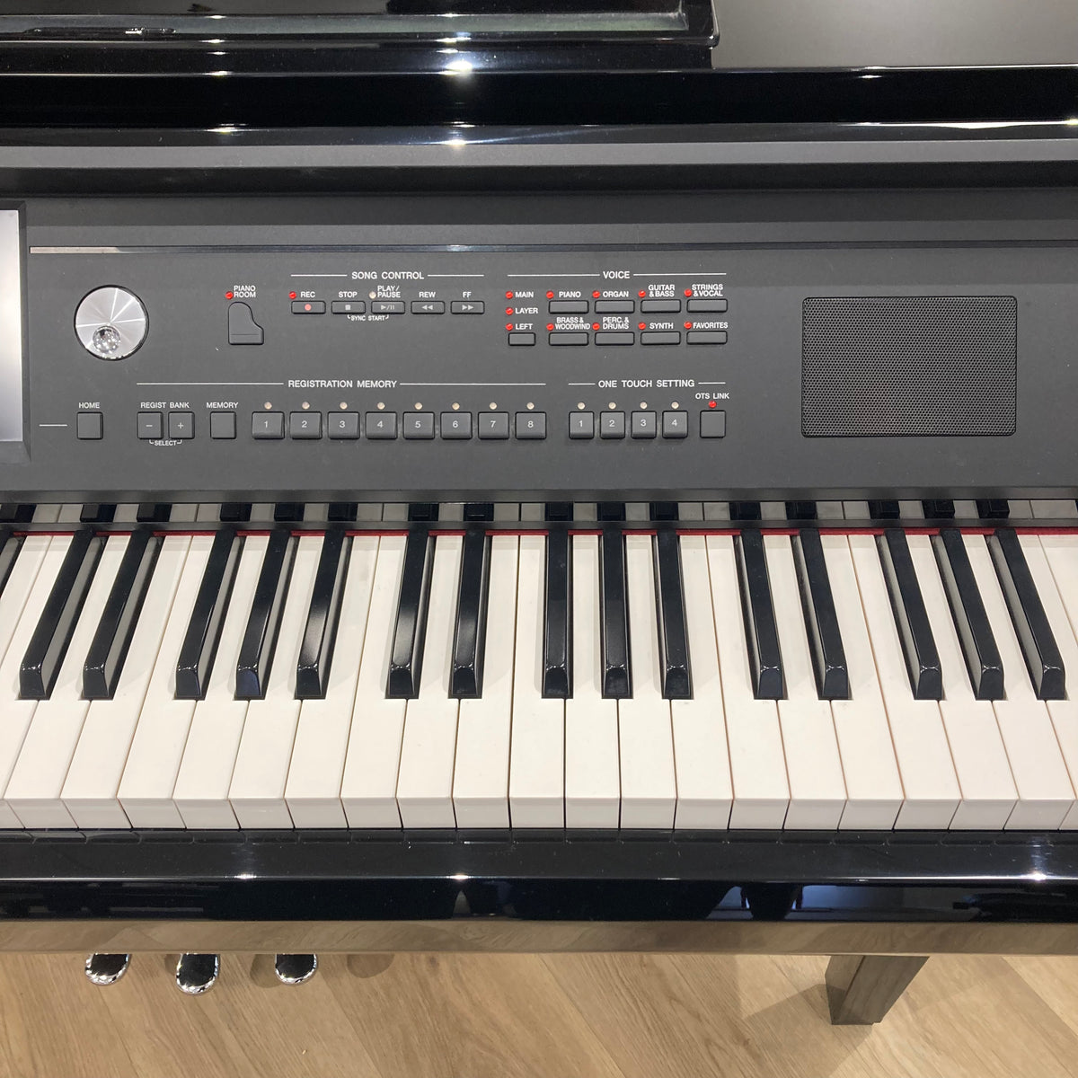 Yamaha CVP709GP Polished Ebony Digital Grand Piano; Serial No: BCWP01003 | Second Hand