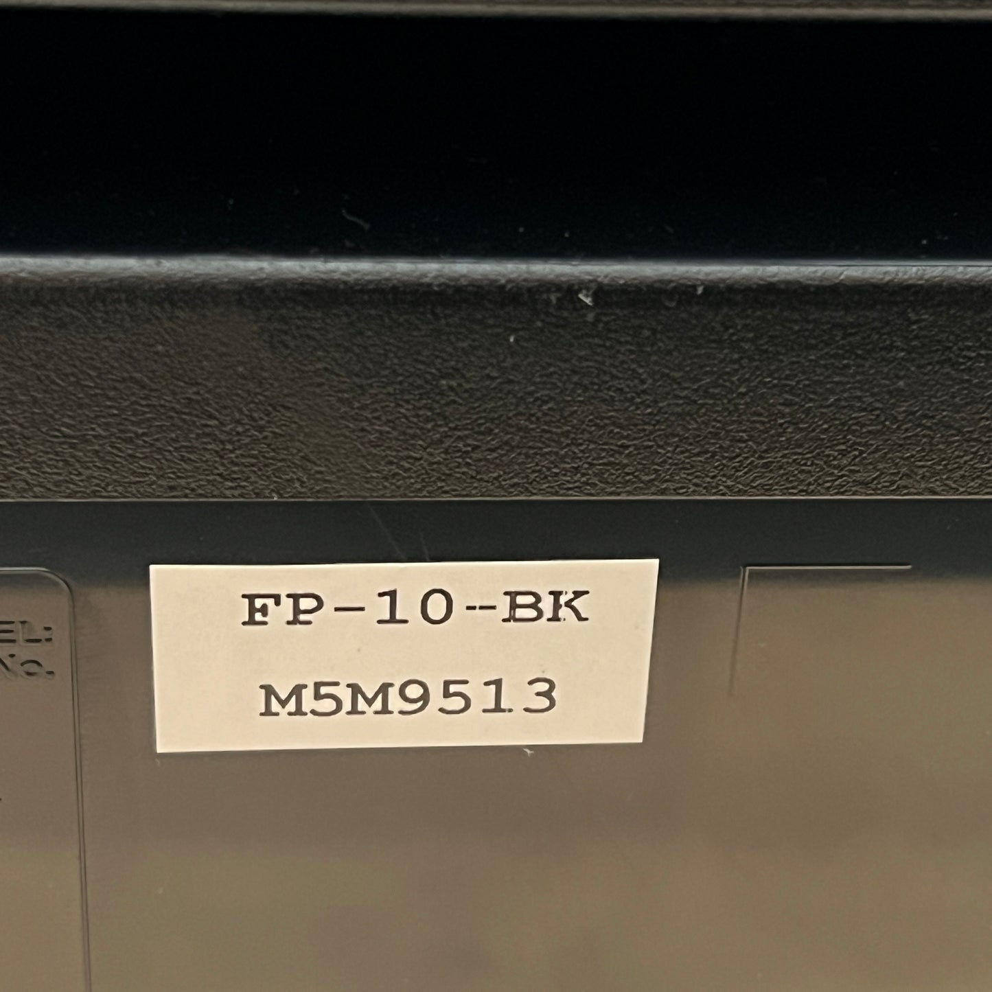 Roland FP10 Portable Piano With KCSFP10 Stand; Serial No: M5M6513 | Second Hand