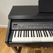 Yamaha CVP601 Black Digital Piano with Matching Stool; Serial No: BCTM01015 | Second Hand
