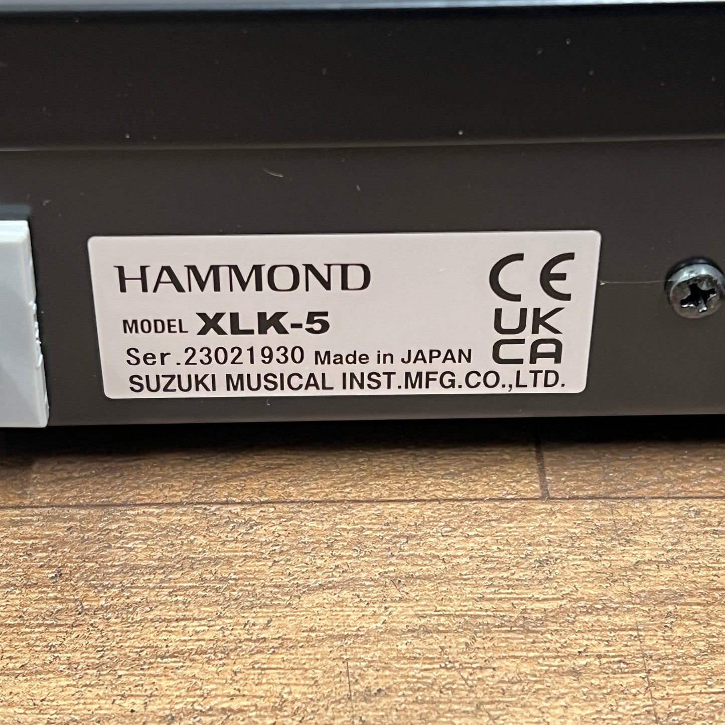 Hammond XLK5 Lower Manual Keyboard Controller For XK5; Serial No: 23021930 | Second Hand