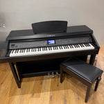 Yamaha CVP601 Black Digital Piano with Matching Stool; Serial No: BCTM01015 | Second Hand