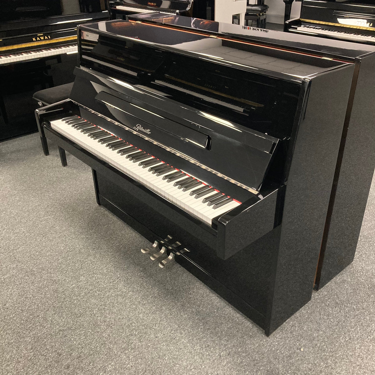 Ritmuller Upright Piano; Polished Ebony: Serial No: 2274548 | Second Hand