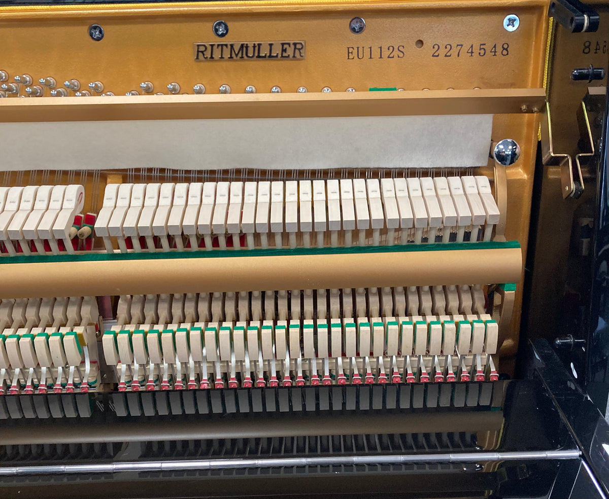 Ritmuller Upright Piano; Polished Ebony: Serial No: 2274548 | Second Hand