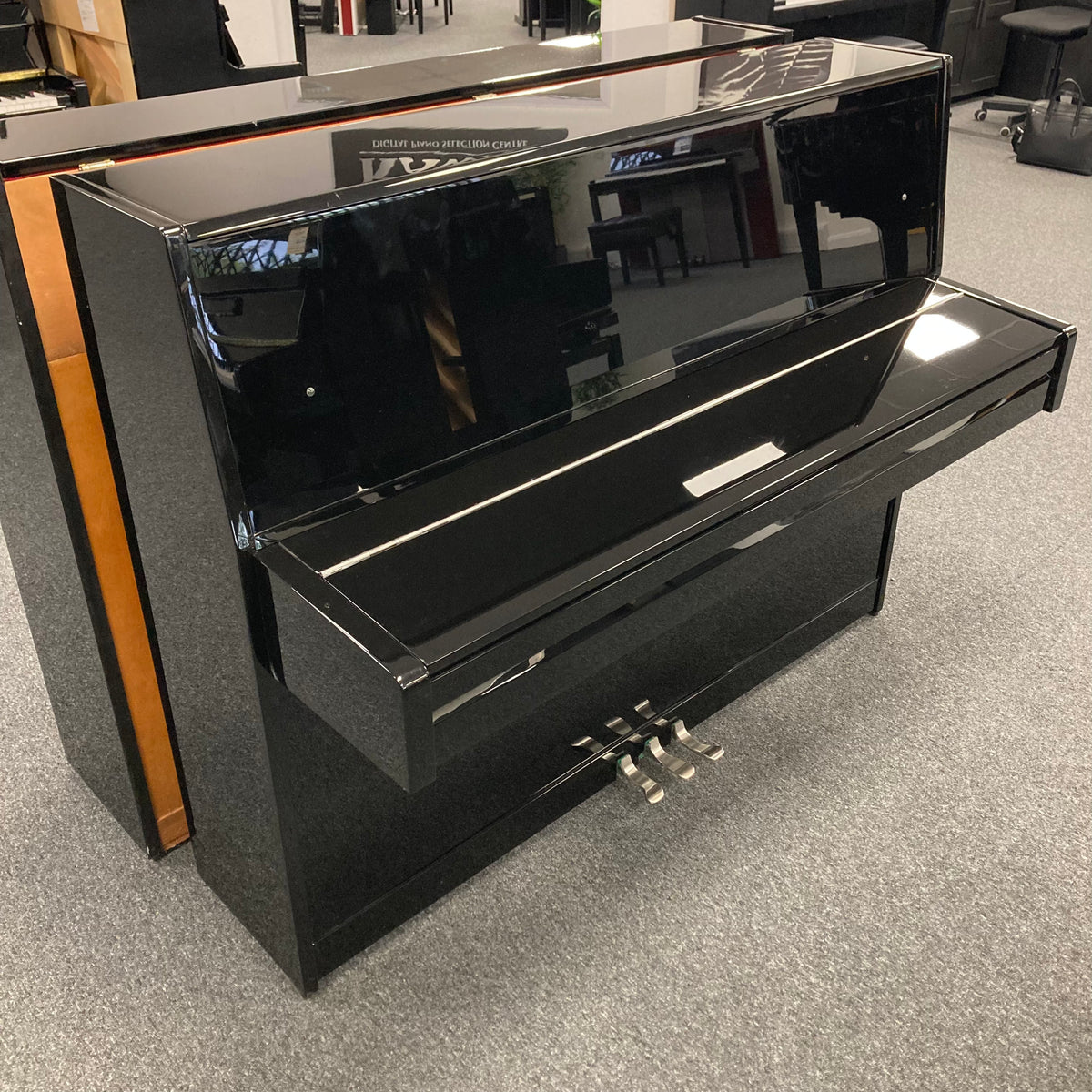 Ritmuller Upright Piano; Polished Ebony: Serial No: 2274548 | Second Hand