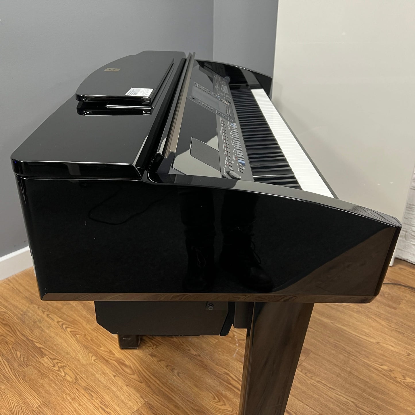Yamaha CVP405 Polished Ebony Digital Piano With Matching Stool; Serial No:GBRCNY01016 | Second Hand