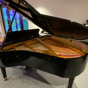 Second Hand Weber WLG-57. 5'8Ft Grand Piano on Polished Ebony with Concert Stool: Serial No: TG0018949