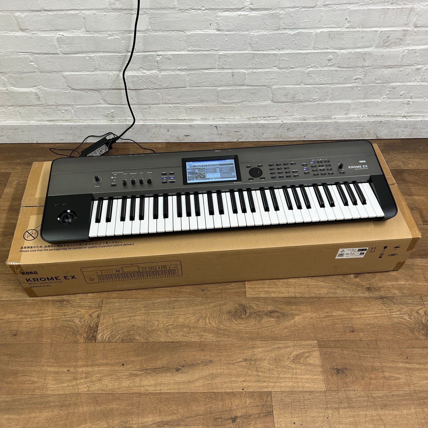 Korg Krome EX61 Music Workstation Keyboard; Serial No: 41652 | Ex Demo