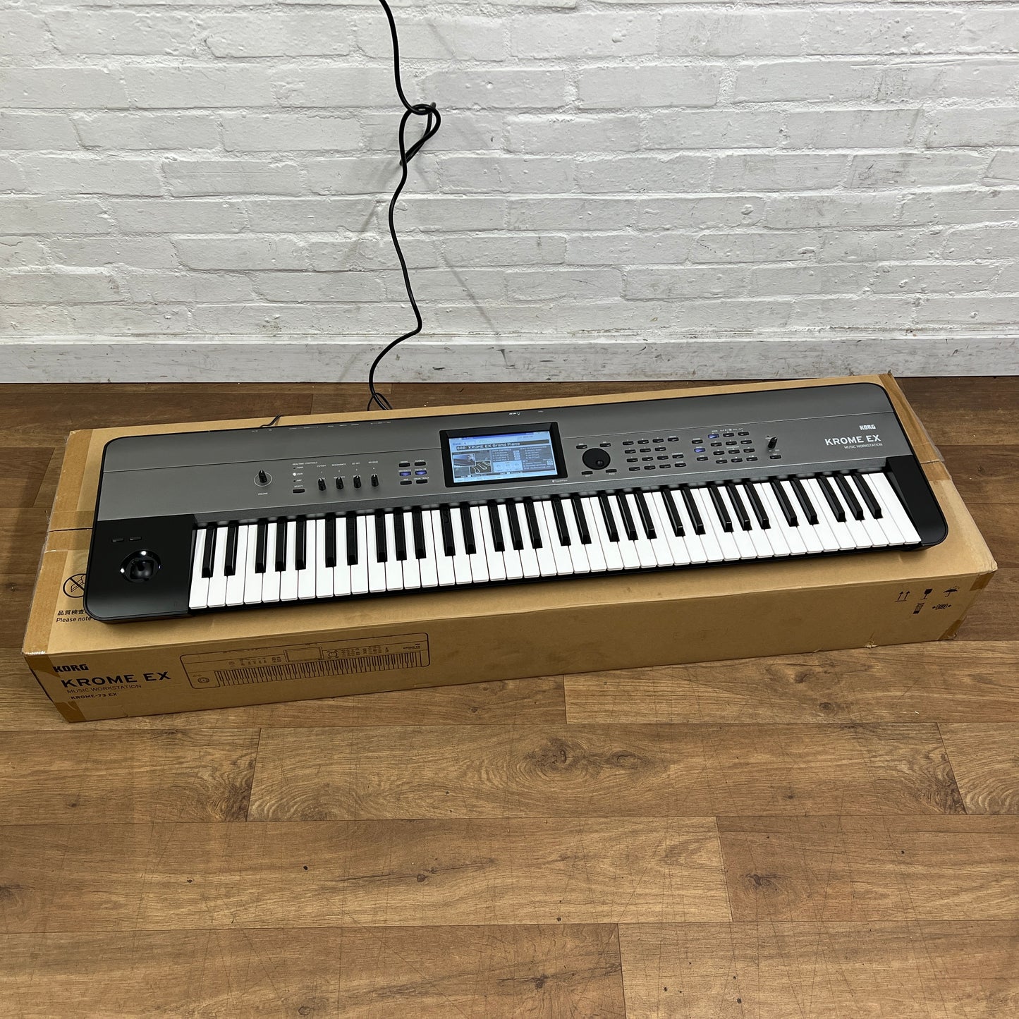 Korg Krome EX73 Music Workstation Keyboard; Serial No: 21512 | Second Hand
