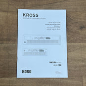 Korg Kross 2 88 Key Synthesizer Workstation, Matt Black; Serial No: 9065 | Second Hand