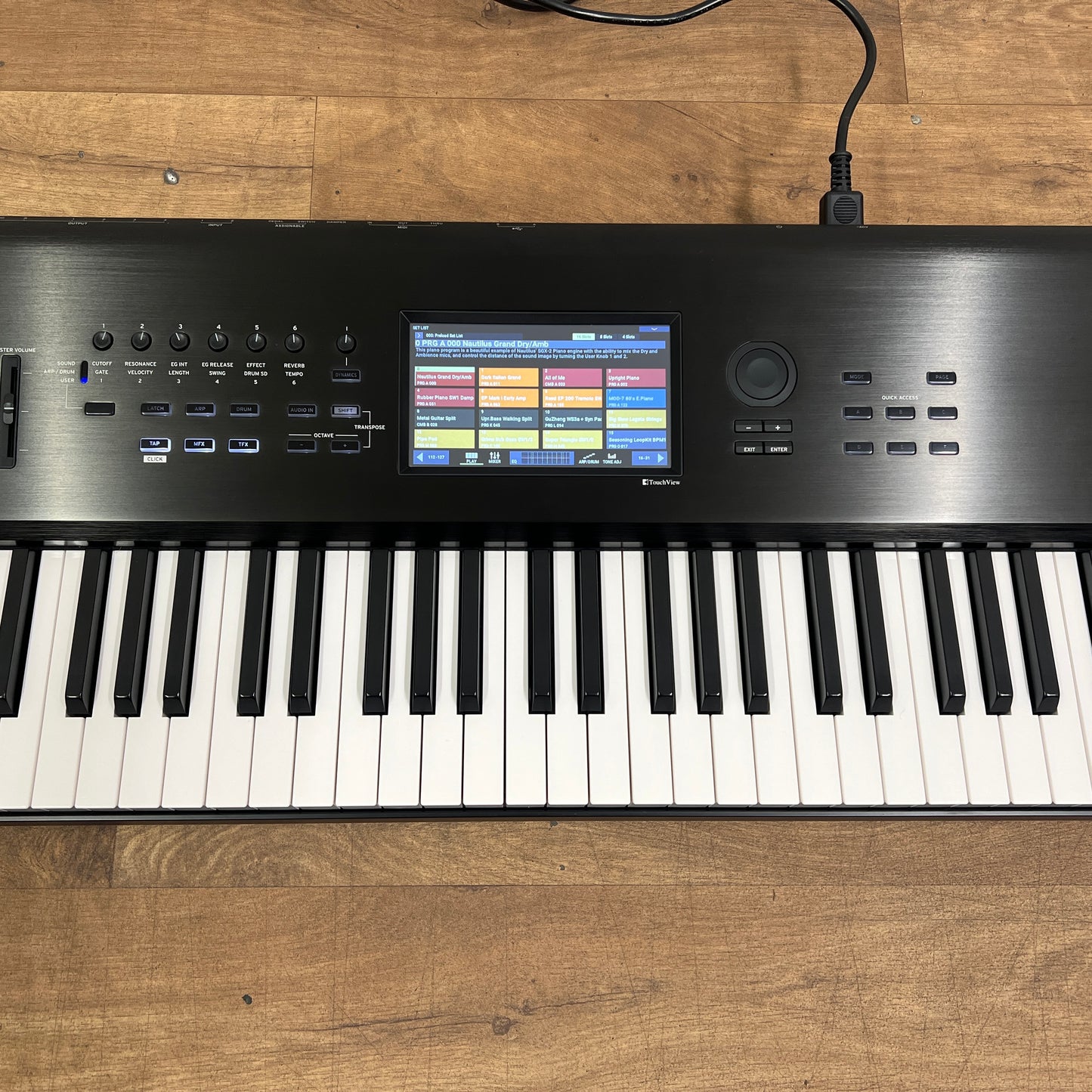 Korg Nautilus 88 Keyboard Workstation; Serial No: 4087 | Second Hand