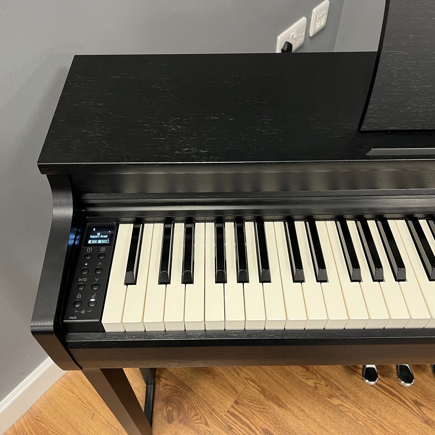 Kawai CN29 Black Digital Piano Including Stool; Serial No: G587626 | Second Hand