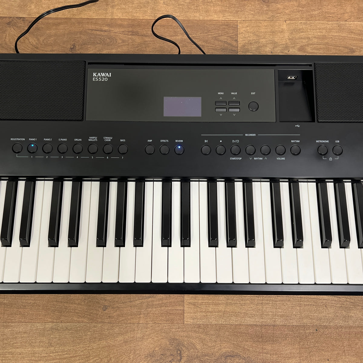 Kawai ES520B Digital Piano, Black; Serial No: G549715 | Second Hand