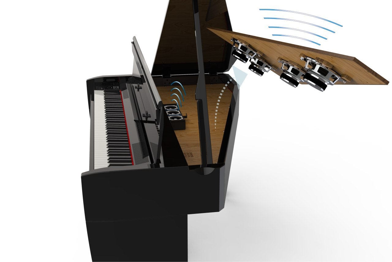 Dexibell H10MG Polished Ebony Mini Digital Grand Piano | Free Delivery & Installation