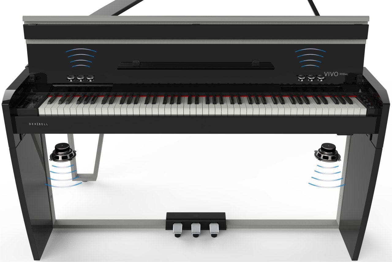 Dexibell H10MG Polished Ebony Mini Digital Grand Piano | Free Delivery & Installation