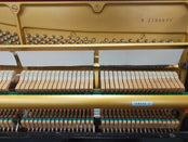 Yamaha UX (upgraded U3) Upright Piano in Polished Black Serial No: 2188840 | RECONDITIONED AS NEW