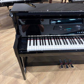 Yamaha NU1XA  Advanced Hybrid Piano, Polished Ebony; Serial No: BCEH01029 | Second Hand