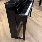 Yamaha NU1XA  Advanced Hybrid Piano, Polished Ebony; Serial No: BCEH01029 | Second Hand