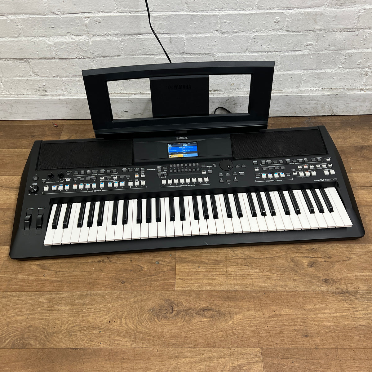 Yamaha PSR SX600 Keyboard; Serial No: BBCY01019 | Second Hand