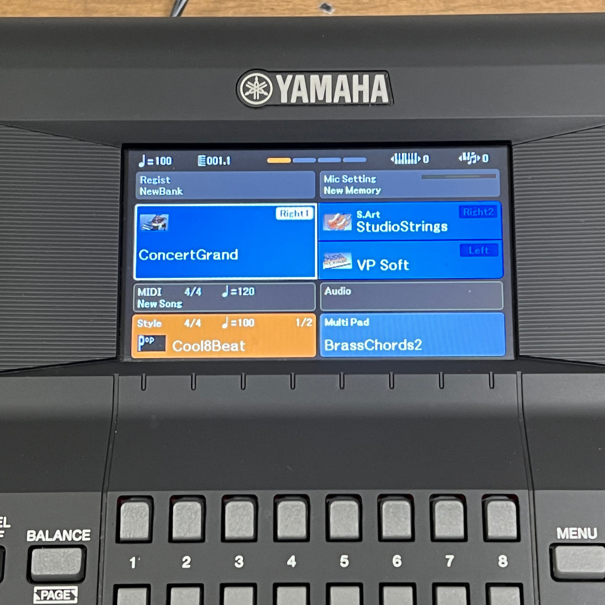 Yamaha PSR SX600 Keyboard; Serial No: BBCY01019 | Second Hand