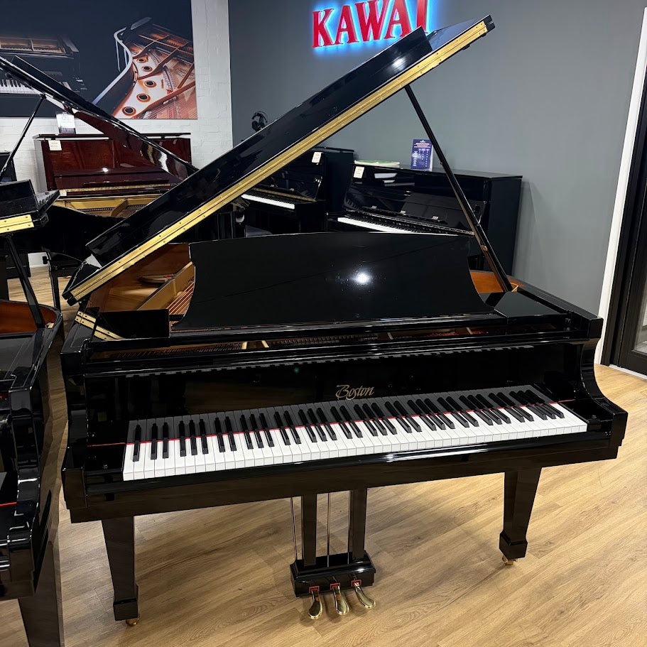 Boston GP156 Grand Piano in Polished Ebony: Serial No: 137219 | Second Hand