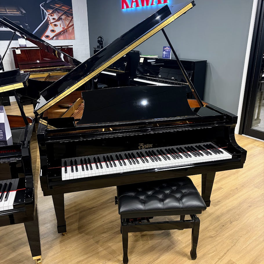 Boston GP156 Grand Piano in Polished Ebony: Serial No: 137219 | Second Hand