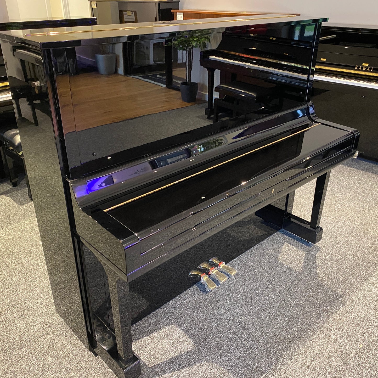 Yamaha U3 Upright Piano With Stool; Ser No M3258118 | Reconditioned As New