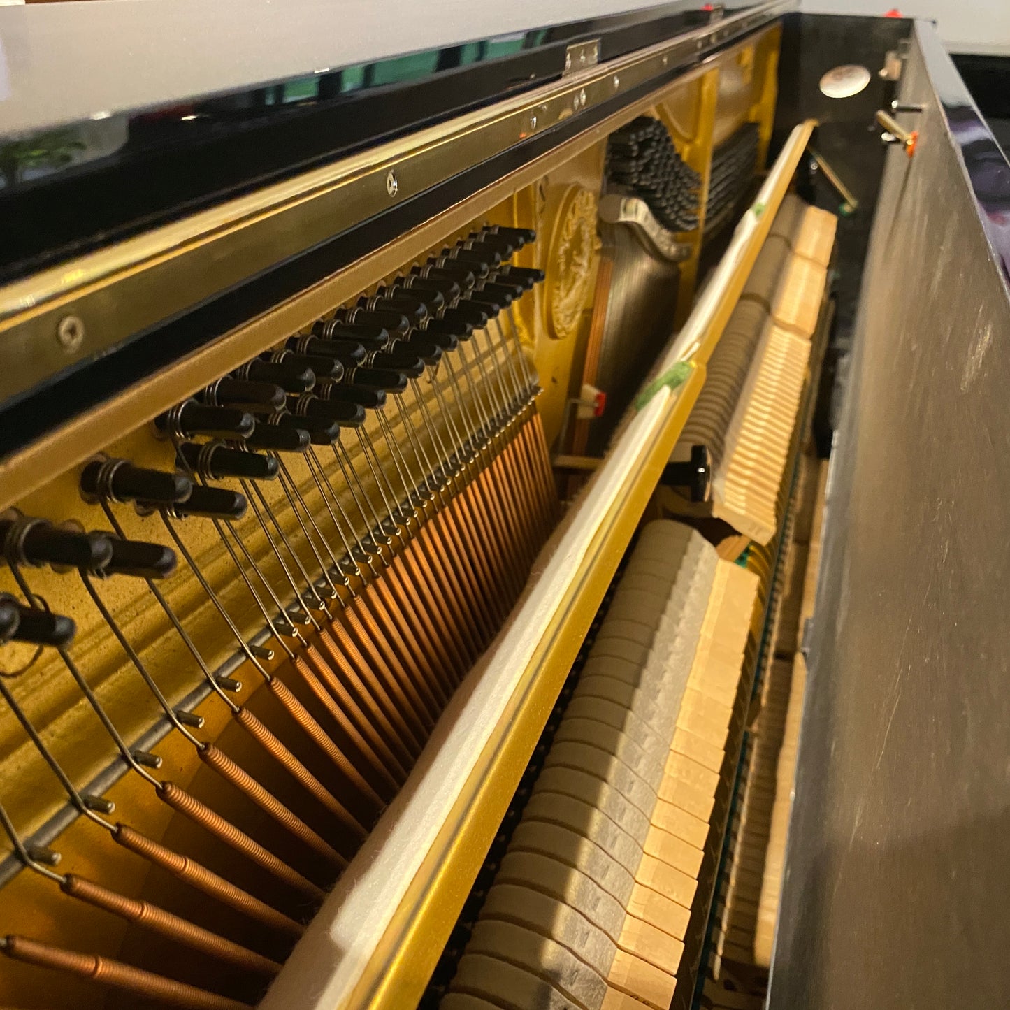 Yamaha U3 Upright Piano With Stool; Ser No M3258118 | Reconditioned As New